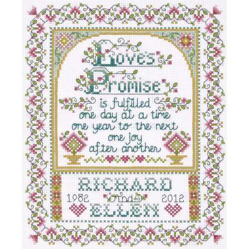 (image for) Love's Promise Counted Cross Stitch Kit